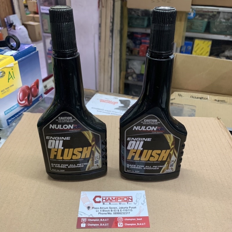 Jual Engine Oil Flush Petrol Dan Diesel 300ml Nulon / Penguras Oli