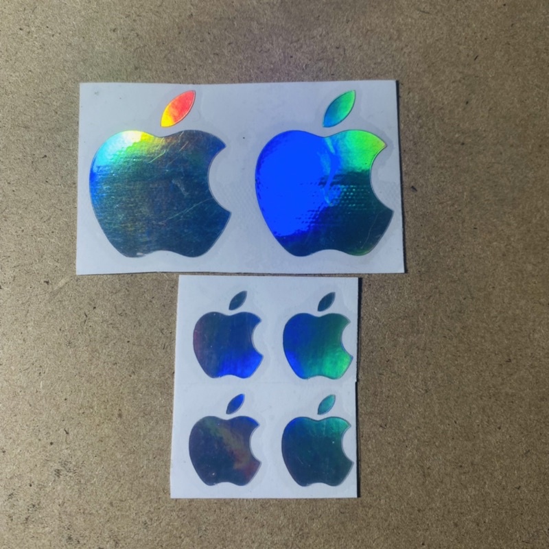 Jual stiker cuting iphone sticker logo apple cutting visor helm body