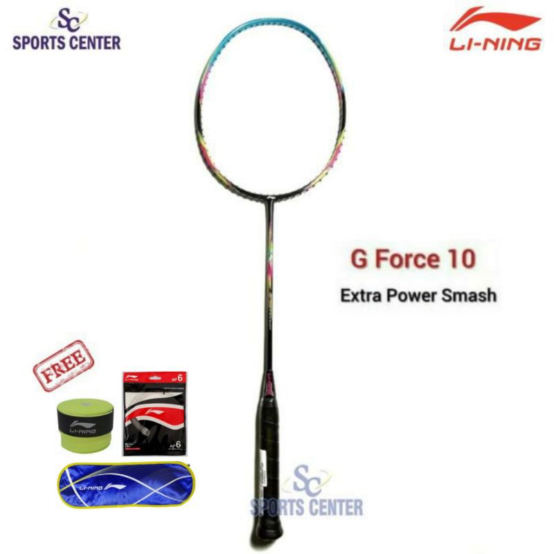 Jual Best Deal !!! New Raket Badminton Lining G Force 10 / GForce 10