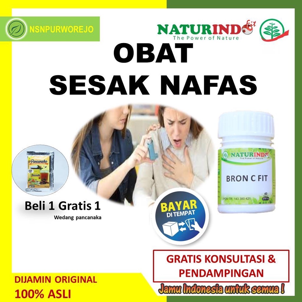 Jual Obat Sesak Nafas Asma Gurah Paru Sesak Napas Tbc Bronkitis 50