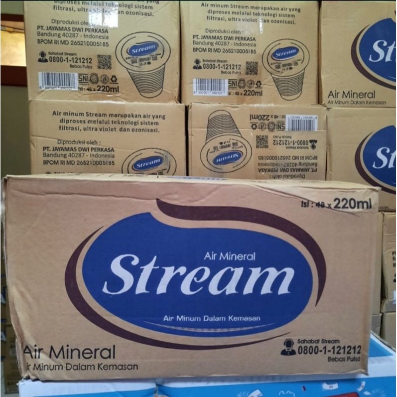 Jual STREAM (AIR MINERAL) Shopee Indonesia