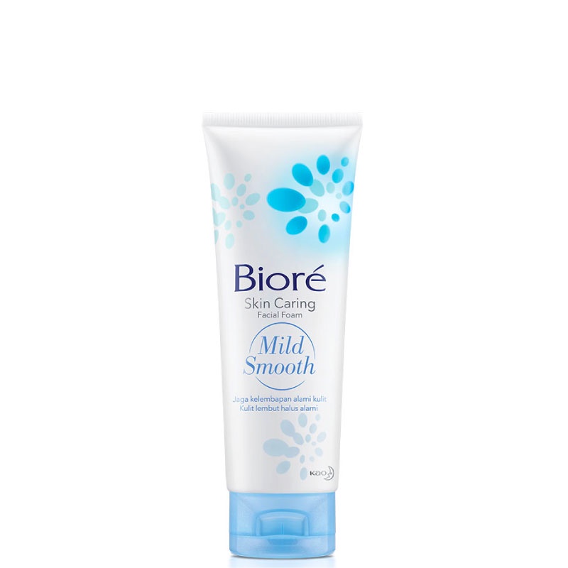 Jual Biore Skin Caring Sabun Cuci Muka Untuk Kulit Kering Mild Smooth