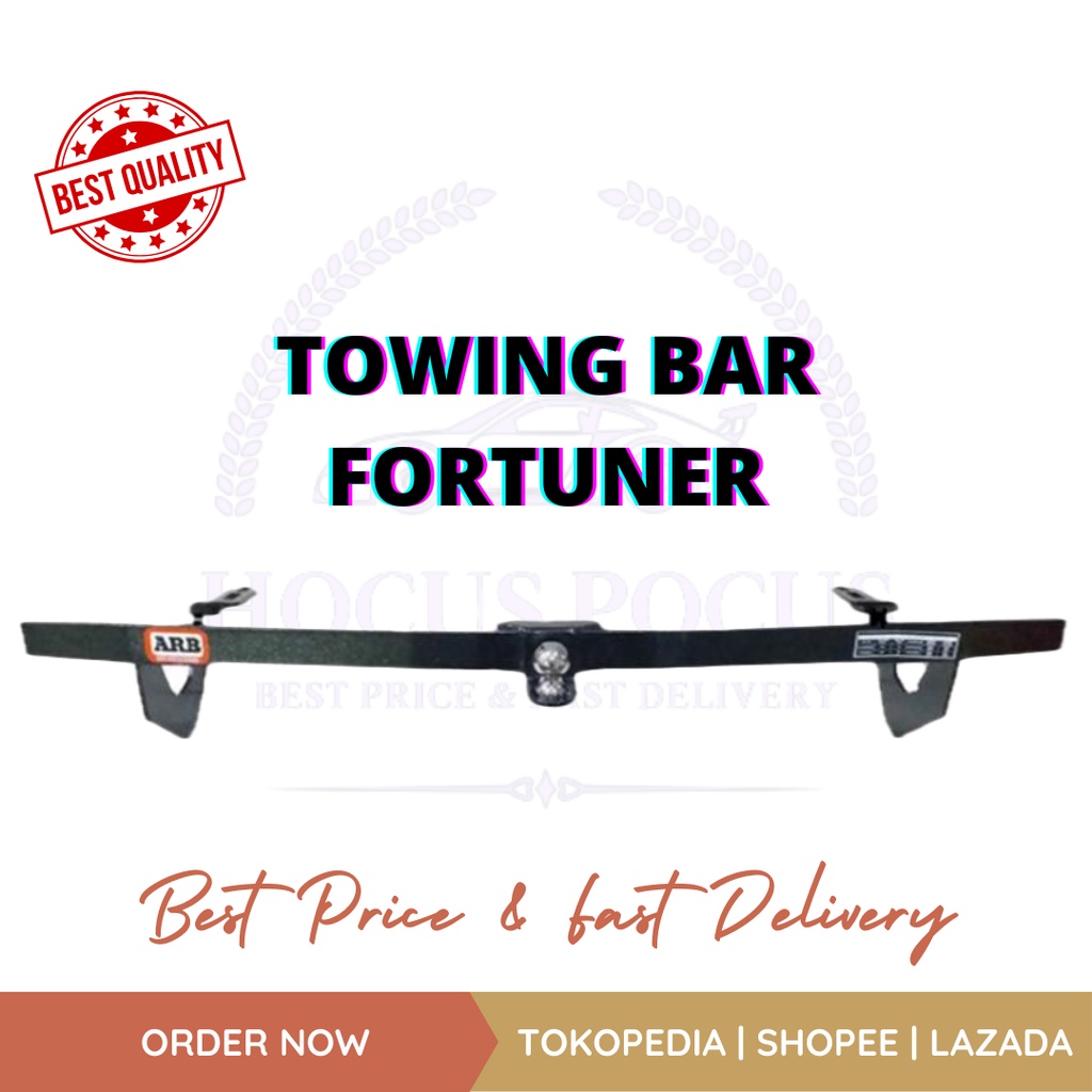 Jual TOWING BAR BELAKANG MOBIL ALL NEW FORTUNER 2022 ORIGINAL