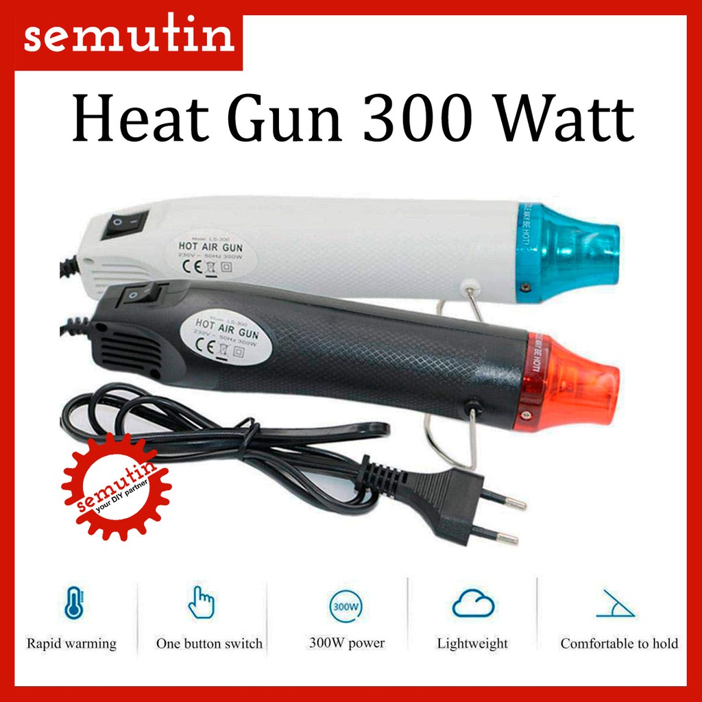 Jual Heat Gun Electric Hot Air Vinyl 220V 300W Shopee Indonesia