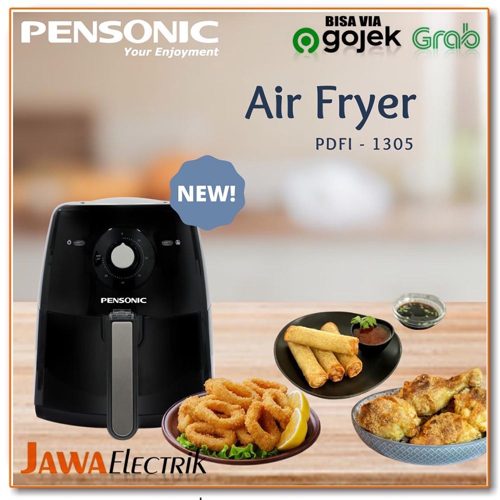 Jual Pensonic Air Fryer PDFI1305 Low Watt 3.5 Liter Shopee Indonesia
