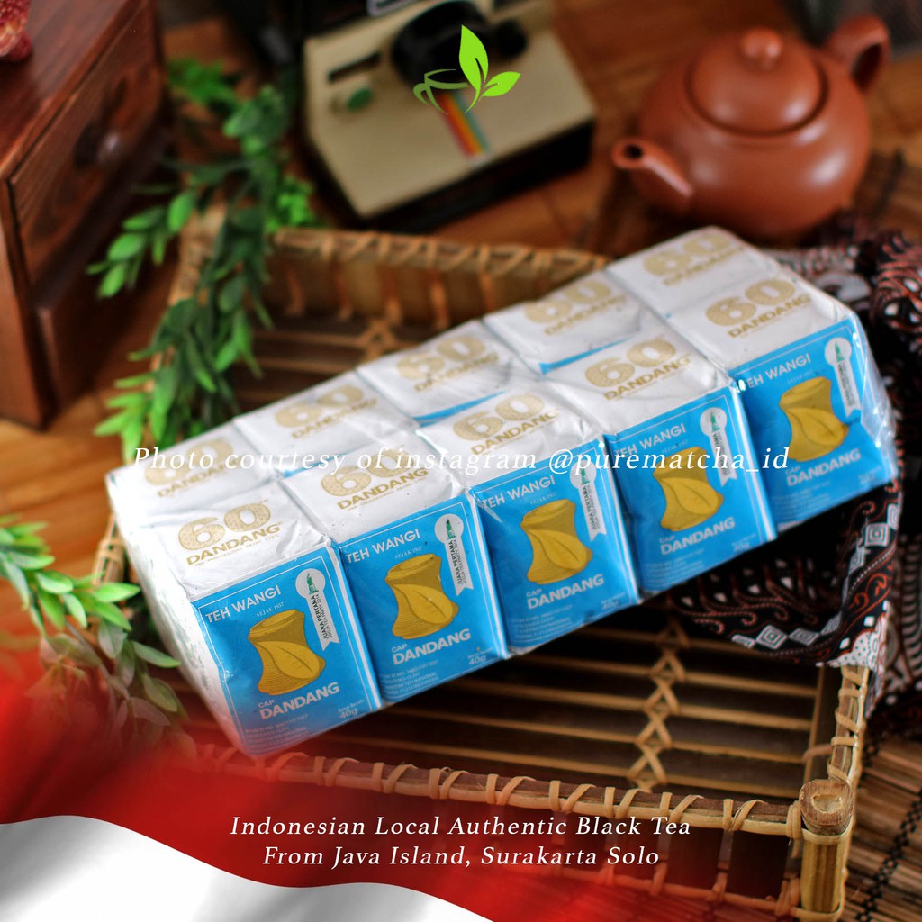 Jual Teh Indonesia Teh DANDANG BIRU 1 Bal (1pcs x 10) Teh Tubruk Asli