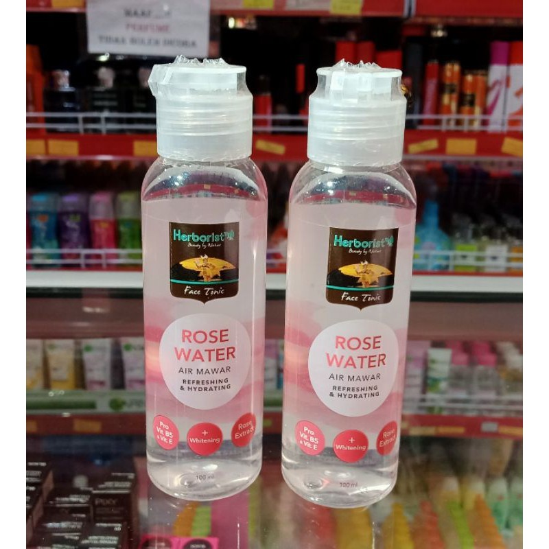 Jual Herborist Face Tonic Rose Water, 100ml Shopee Indonesia