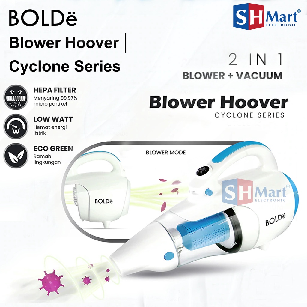 Jual BOLDE VACUUM CLEANER SUPER HOOVER BLOWER CYCLONE ORIGINAL GARANSI