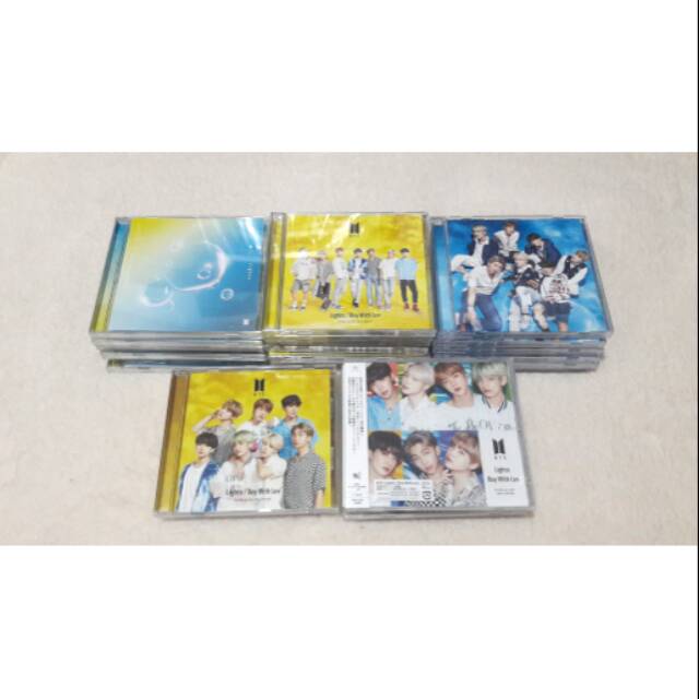 Jual BTS LIGHTS / BOY WITH LUV JAPAN ALBUM Shopee Indonesia