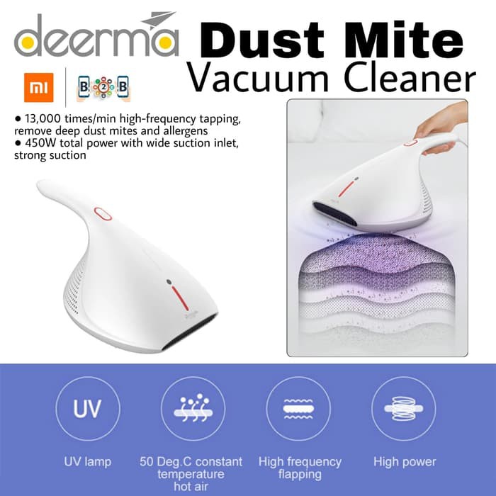 Jual XIAOMI DEERMA Dust Mite Vacuum Cleaner CM800 / CM810 Shopee