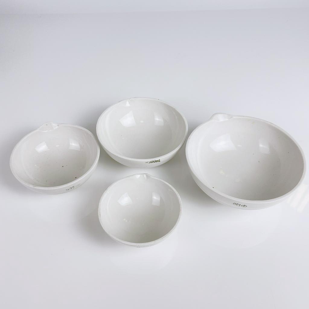 Jual Evaporating Dish Porcelain / Cawan Evaporasi 50ml Shopee Indonesia