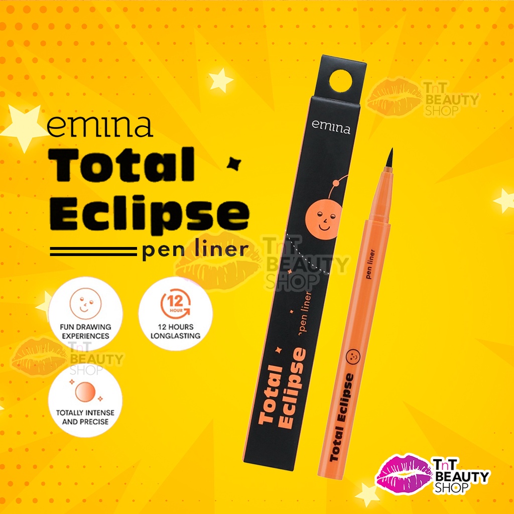 Jual Emina Total Eclipse Pen Liner 1ml Eyeliner Eye Liner Shopee