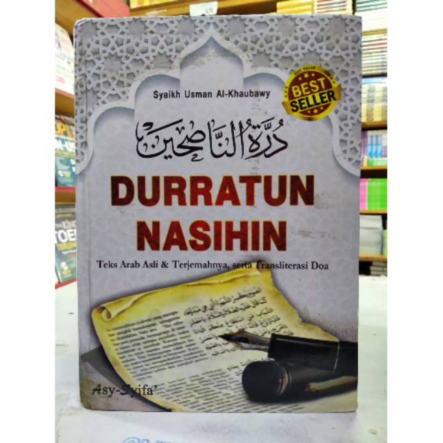 Jual Buku Kitab Durratun Nasihin Teks Asli dan Terjemahan Syaikh Usman