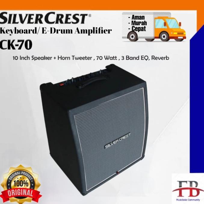 Jual Ampli Drum Elektrik Silvercrest Ck70 / Ck 70 Speaker Keyboard