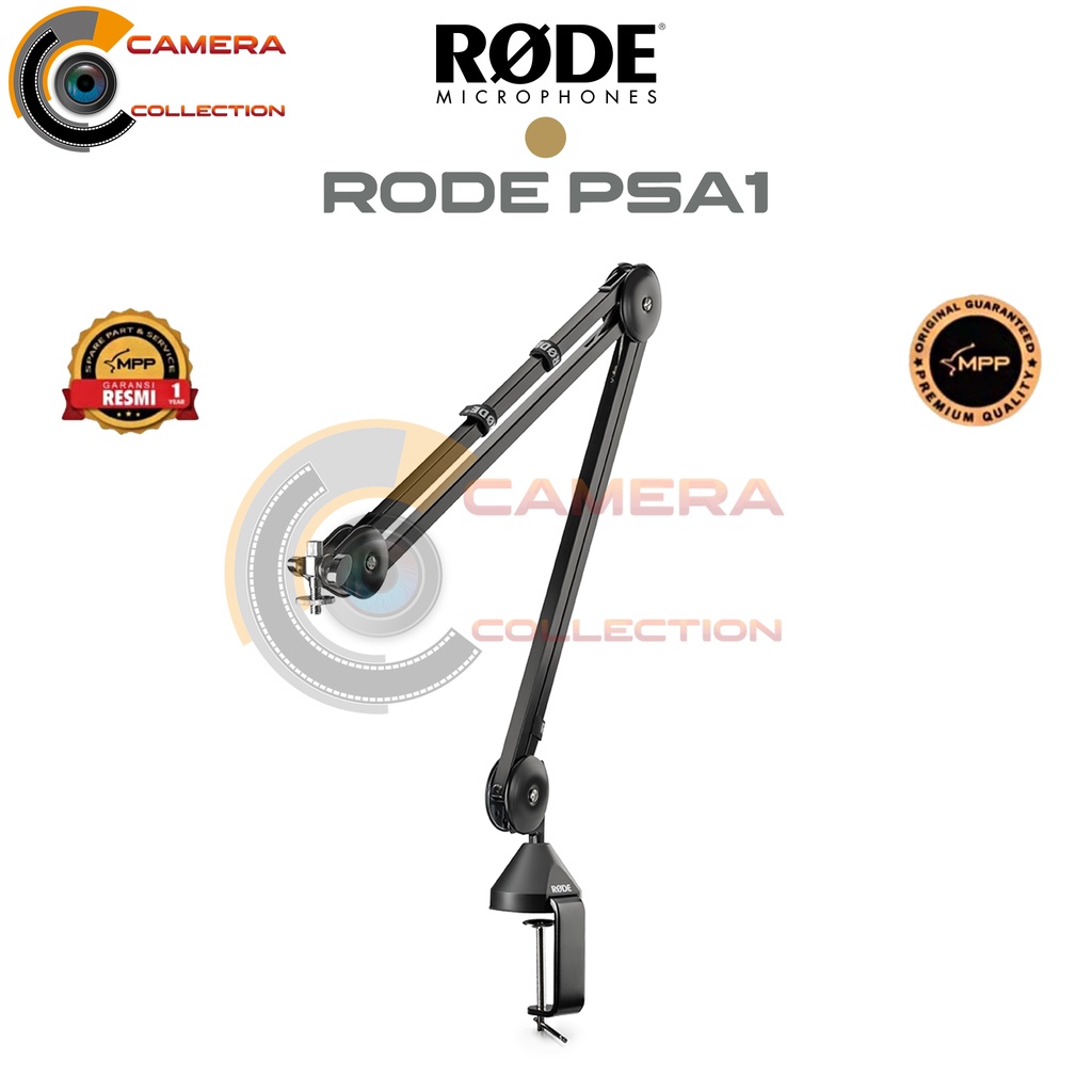 Jual Rode PSA1 Studio Boom Arm for Broadcast Microphones Shopee Indonesia