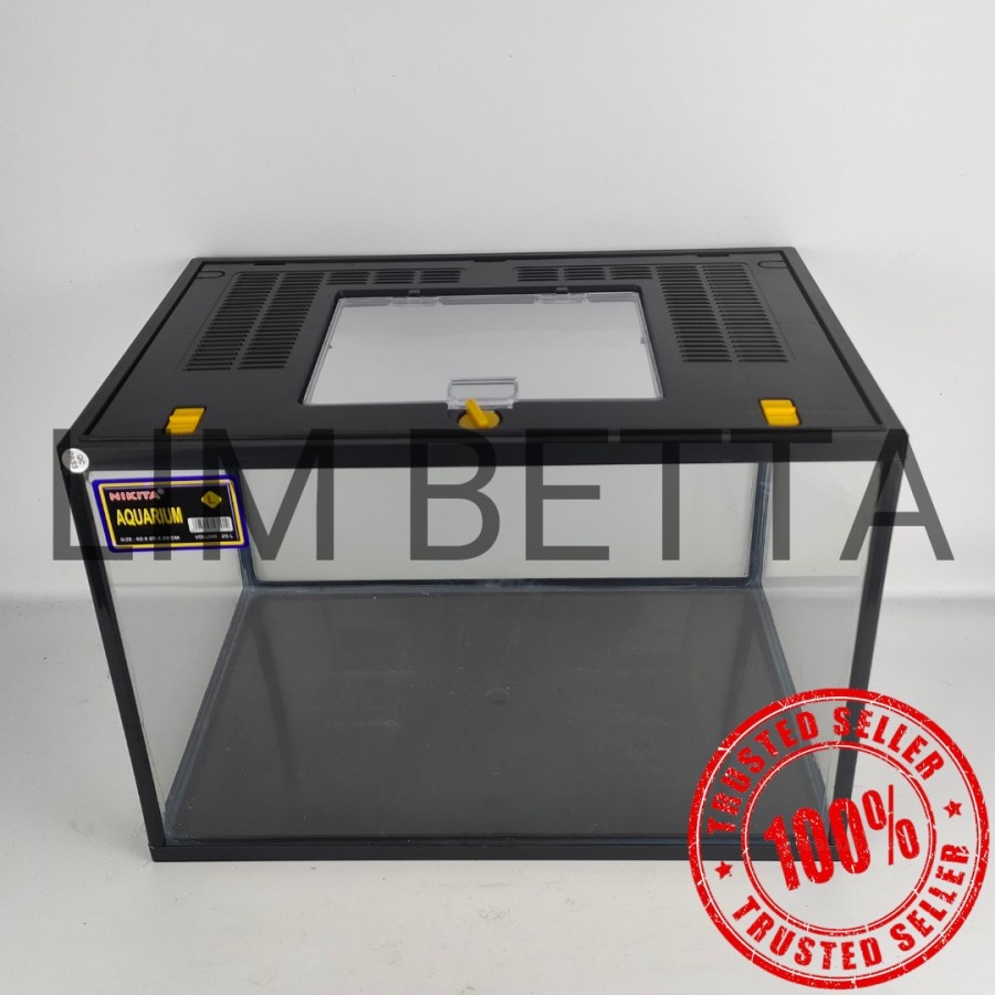 Jual AQUARIUM NIKITA SIZE L + TUTUP / AQUARIUM AKRILIK / AQUARIUM