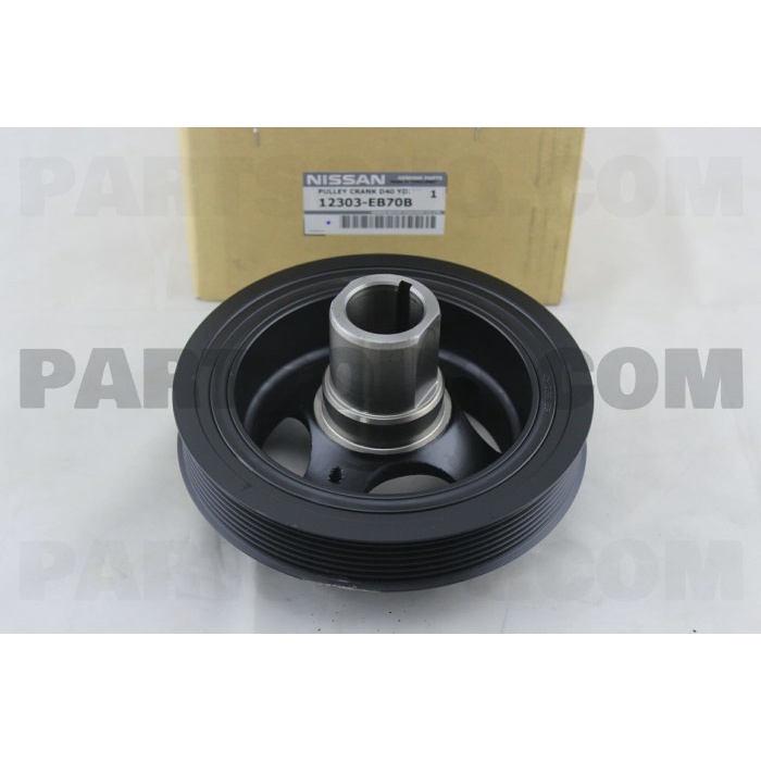 Jual Navara Yd25 D40 Puley Pulley Crank Shaft Pully 100 Original Nissan Bergaransi Shopee