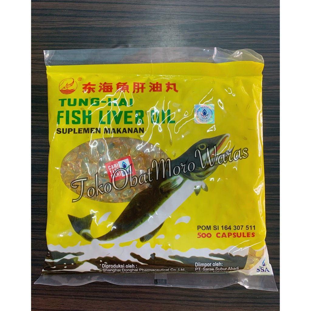 Jual Tung Hai Fish Liver Oil Capsule Shopee Indonesia