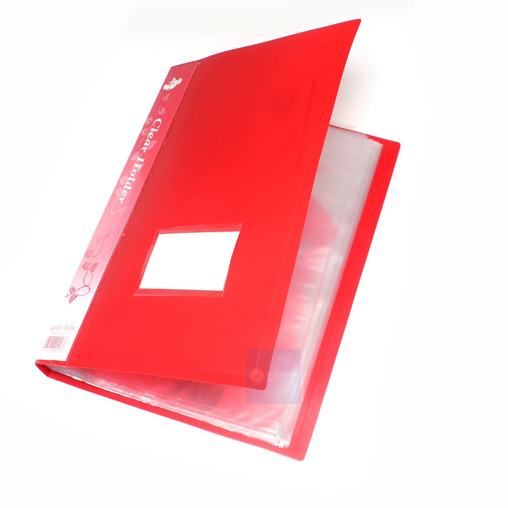 Jual Clear Holder atau Map Plastik isi 100 Lembar F4/A4 Felix Shopee
