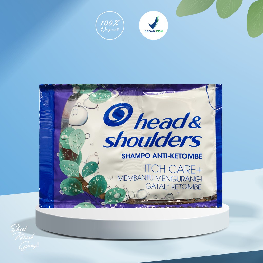 Jual Head & Shoulders Shampoo Sachet 10ml Itch Care Anti Gatal