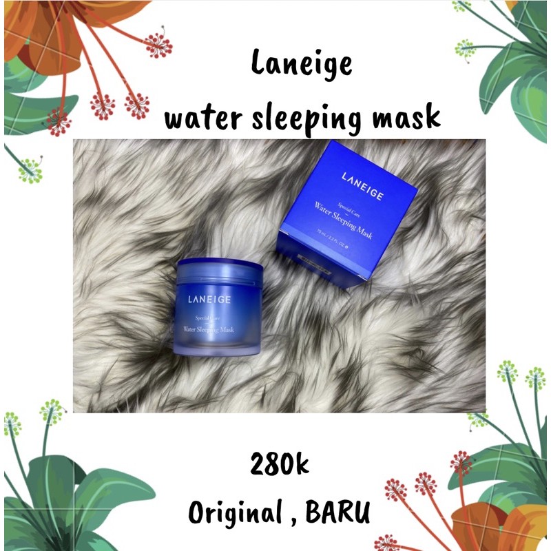Jual laneige water sleeping mask Shopee Indonesia