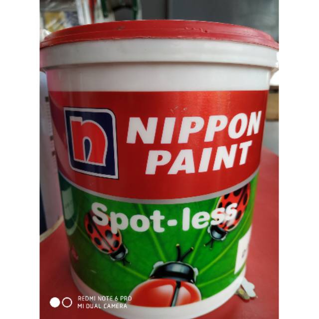Jual Cat nippon paint SPOTLESS 2,5 LITER Shopee Indonesia