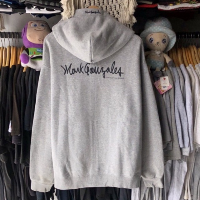 Jual MARK GONZALES ZIP HOODIE JAKET SECOND THRIFTTING COWOK CEWEK MURAH