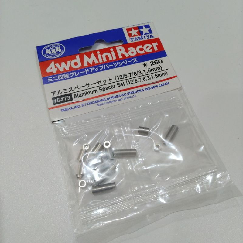 Jual TAMIYA 15473 ALUMINUM SPACER SET (12/6.7/6/3/1.5MM) Shopee Indonesia
