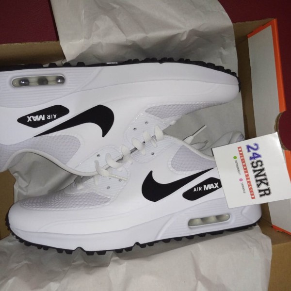 Jual Nike Air Max 90 Golf Shoes White Men (Original) CU9978101 size