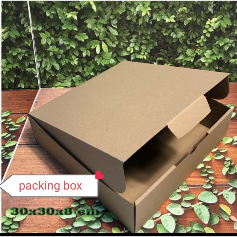 Jual KARDUS UK. 30x30x8 cm.......MODEL KARDUS KARTON BOX PIZZA Shopee