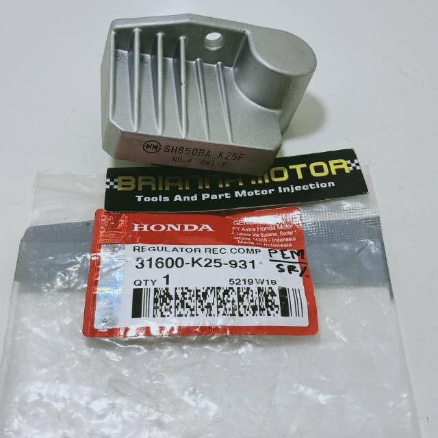 Jual KIPROK REGULATOR BEAT FI SCOOPY FI ORI HONDA 31600 K25 931 Shopee Indonesia