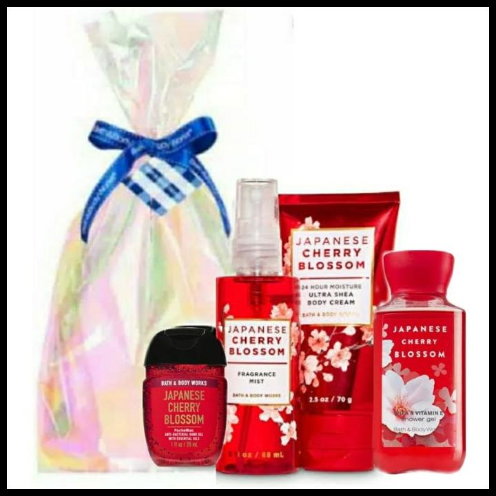 Jual BATH & BODY WORKS BBW JAPANESE CHERRY BLOSSOM GIFT SET Shopee