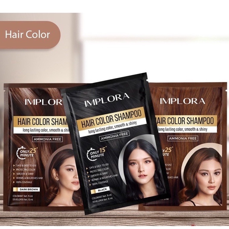 Jual STAR (Kemasan SACHET) IMPLORA SEMIR SHAMPOO/HAIR COLOR SHAMPOO