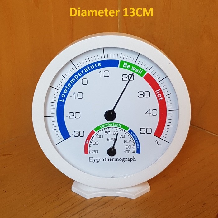 Jual Hygrometer Thermometer Analong Pengukur Suhu Ruangan