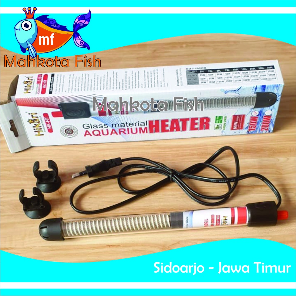 Jual Heater Aquarium Heater Kolam 150 Watt Hiter Aquarium Aquascape