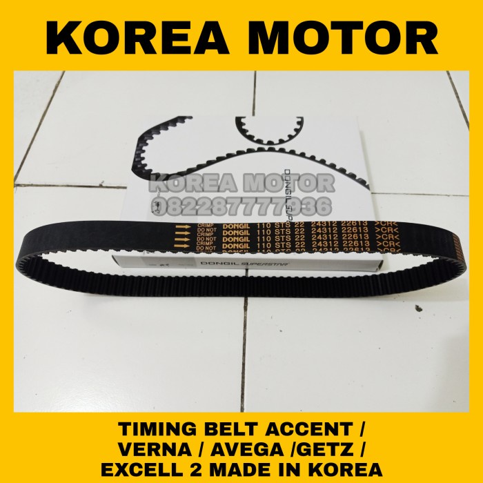 Jual Timing Belt Hyundai Accent Verna Avega Getz Sae Shopee Indonesia