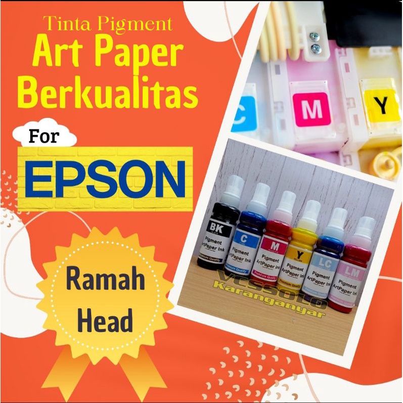 Jual Tinta Art Paper Epson L120 L220 L310 L360 L1110 L3110 L3150 L1300 Solnce Premium Shopee