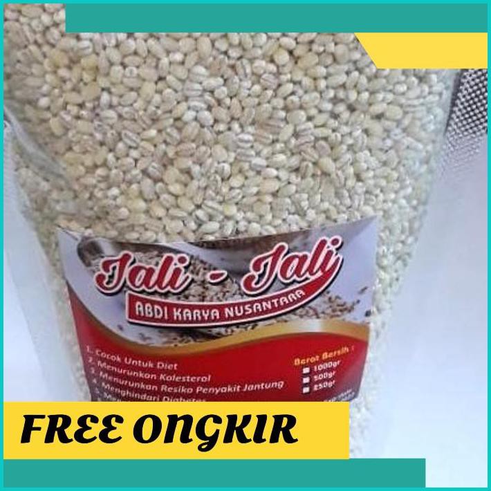 Jual TURUN HARGA Jali jali 1kg Biji Jalijali 1 KG Pearl Barley PRODUCE