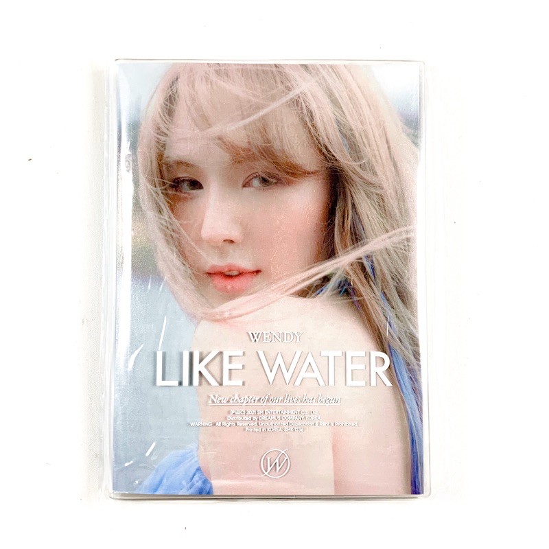 Jual RED VELVET WENDY 1st Mini album Like Water (Photobook Ver