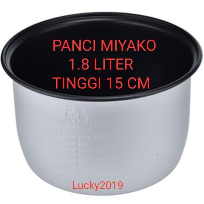 Jual Panci Teflon Rice Cooker Miyako 1.8 Liter / INNER POT 1.8L