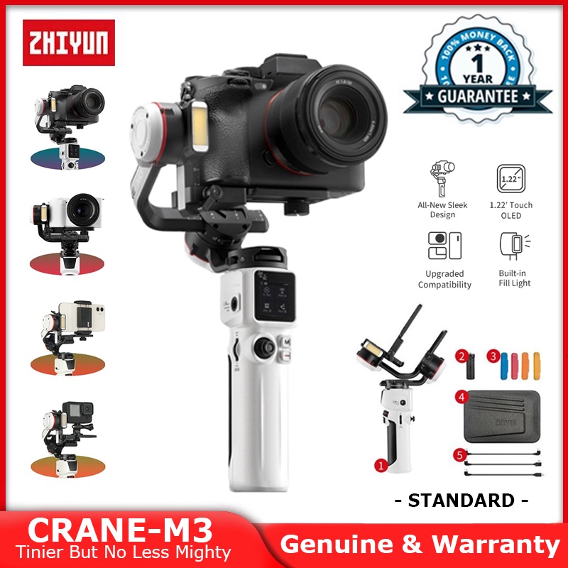 Jual ZHIYUN Crane M3 Handheld Stabilizer Gimbal for Mirrorless Camera