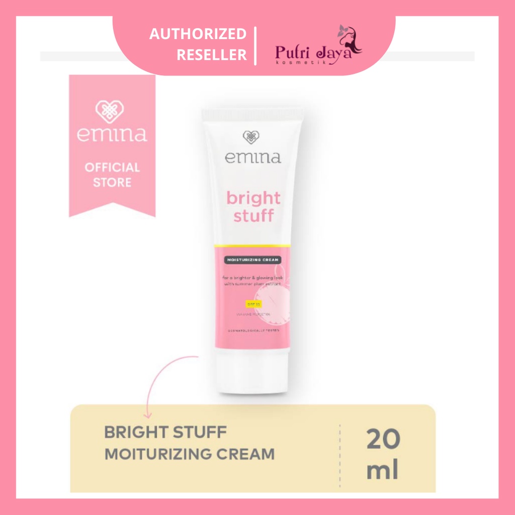 Jual EMINA BRIGHT STUFF MOISTURIZER 20ML Shopee Indonesia