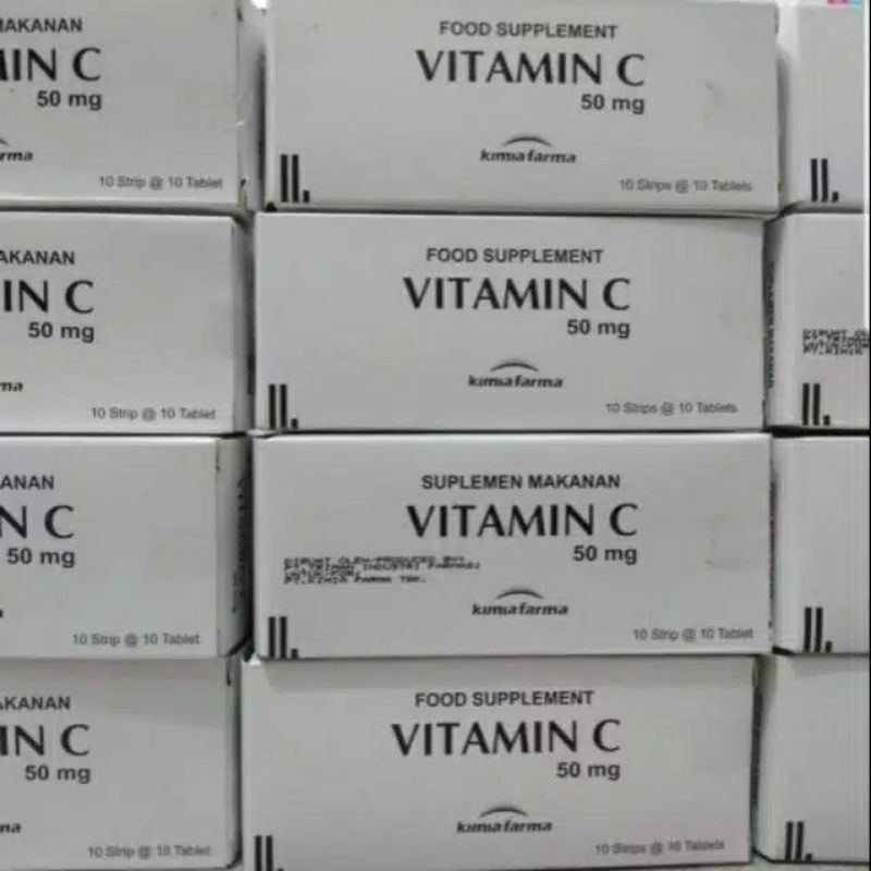 Jual KIMIA FARMA VITAMIN C 250MG 50MG / VITAMIN C TABLET KIMIA FARMA