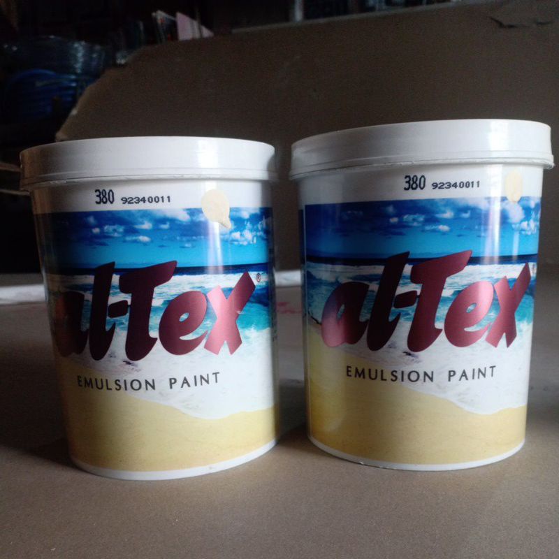 Jual Cat tembok Altex 380 cream Aurora white 1kg Shopee Indonesia
