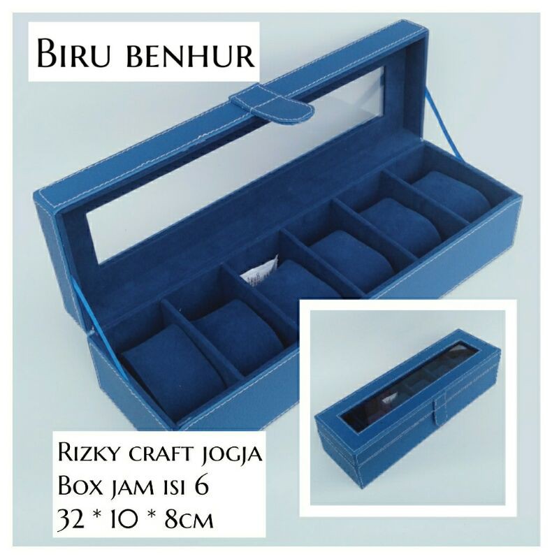 Jual Box Jam Tangan , Kotak Jam isi 6 EDISI Promo !!! Shopee Indonesia