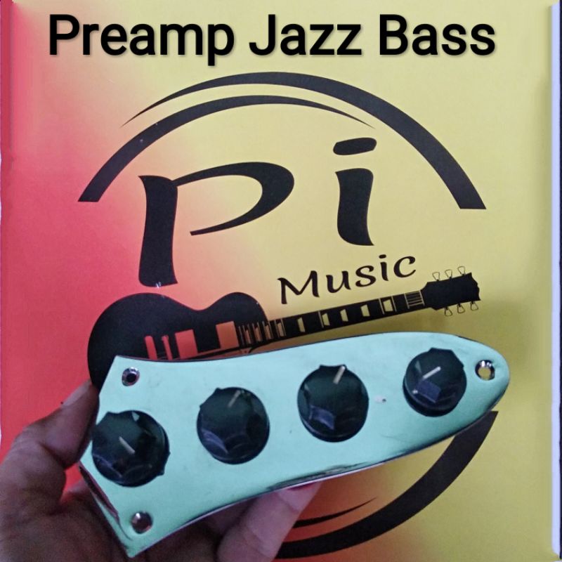Jual Preamp Jazz Bass Control Plate Jazz Bass Shopee Indonesia