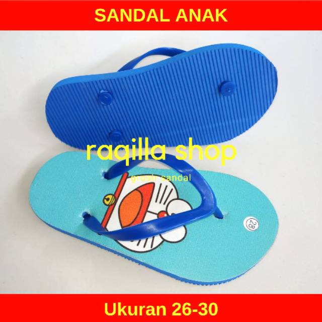 Jual Sandal Anak Doraemon ukuran 2630 Shopee Indonesia