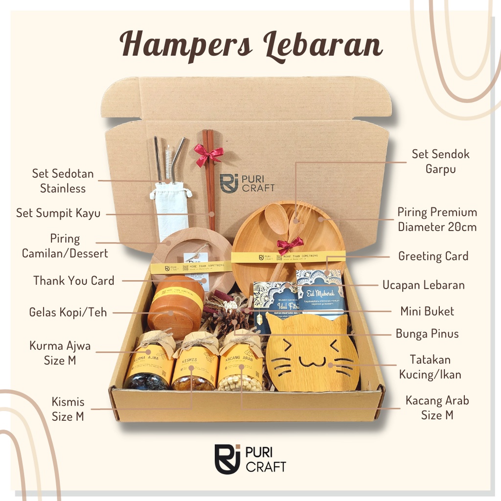 Jual JOGLO Series / Hampers Lebaran / Hampers Idul Fitri / Hampers Murah / Hampers Kayu