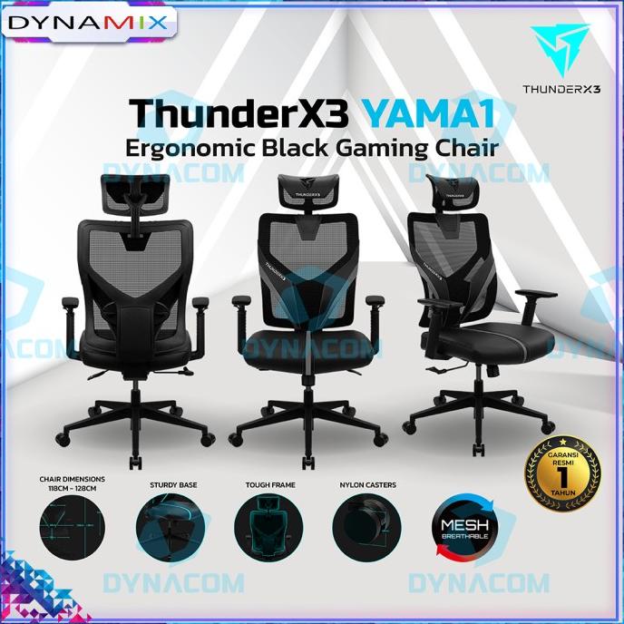 Jual ThunderX3 YAMA1 Ergonomic Gaming Chair Shopee Indonesia