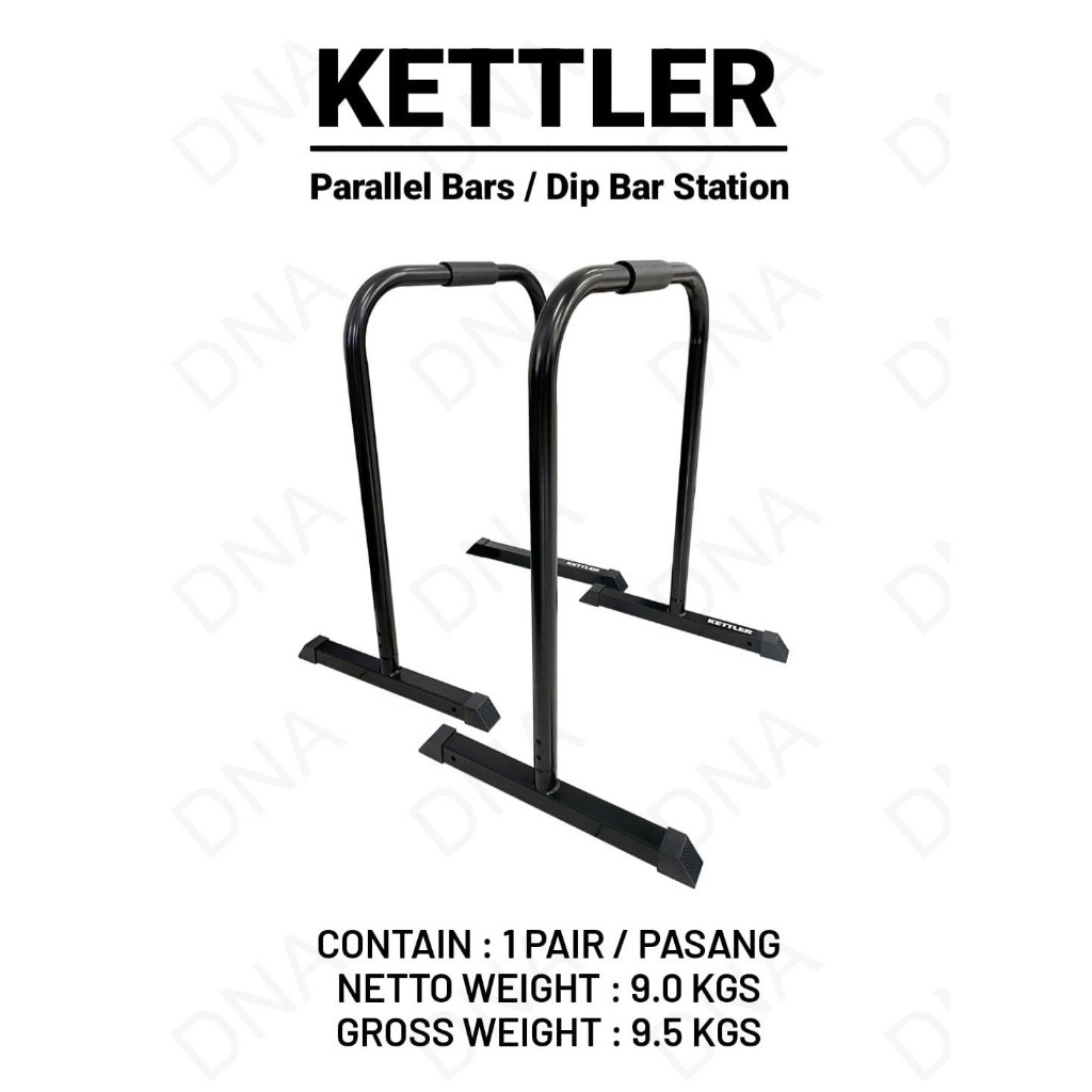 Jual Parallel Bars / Dip Bar / Dip Stand Station KETTLER ORIGINAL